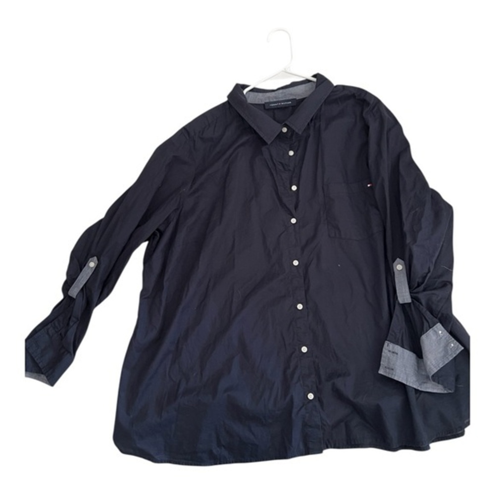 Tommy Hilfiger dark blue/chambray Collared Shirt